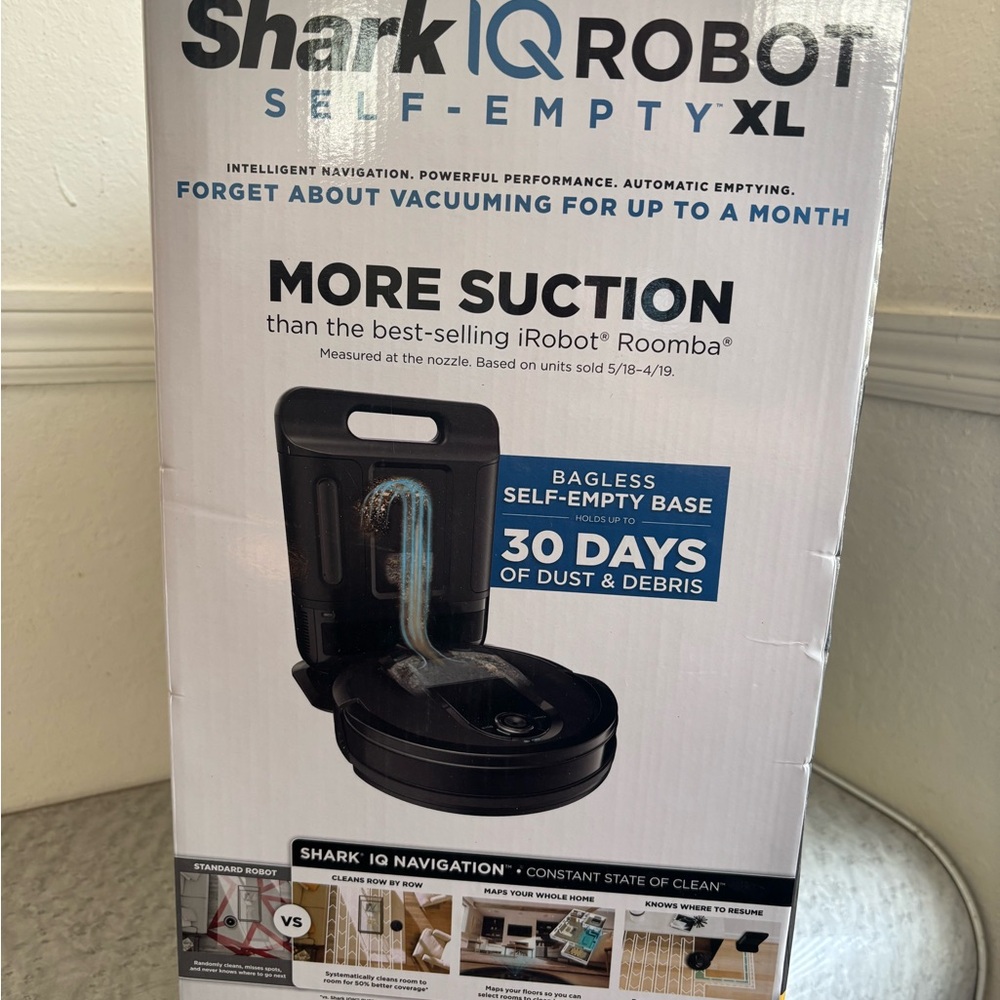 Shark IQ Robot Self-Empty XL - Black